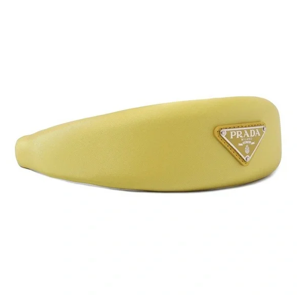 Prada Lemon Yellow Shoulder Bag PRADA Re-Edition 2005 HOBO Nylon Bag / Lemon Yellow – Afar  main image 3